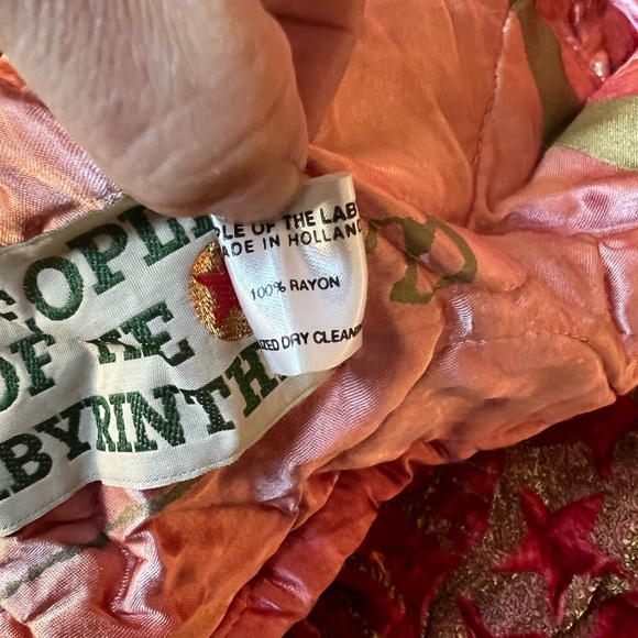 ✨THE PEOPLE OF THE LABYRINTHS✨ Huge Custom Comforter! 8ft x11ft Reversible - Picture 8 of 14